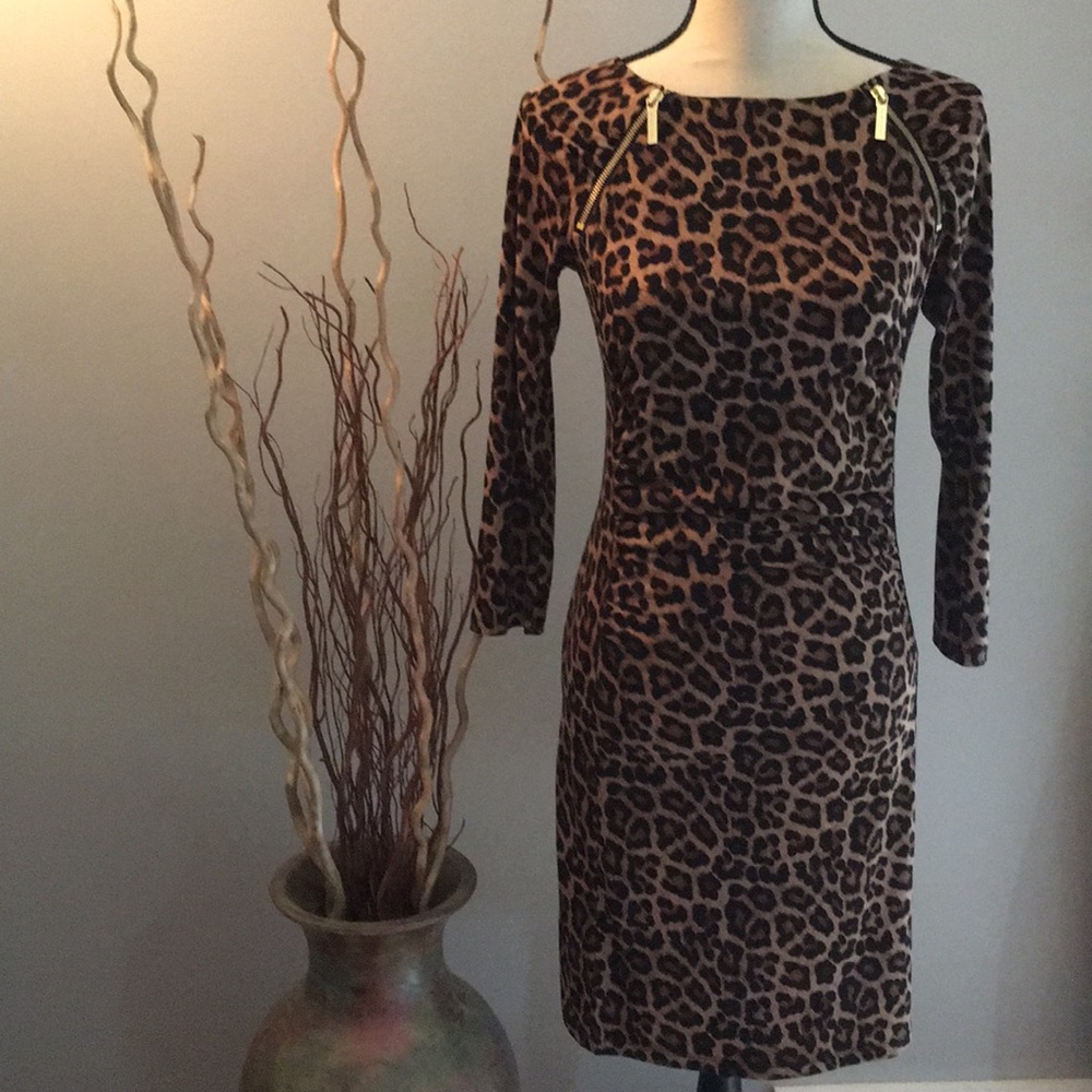 Michael Kors - Leopard Print Dress